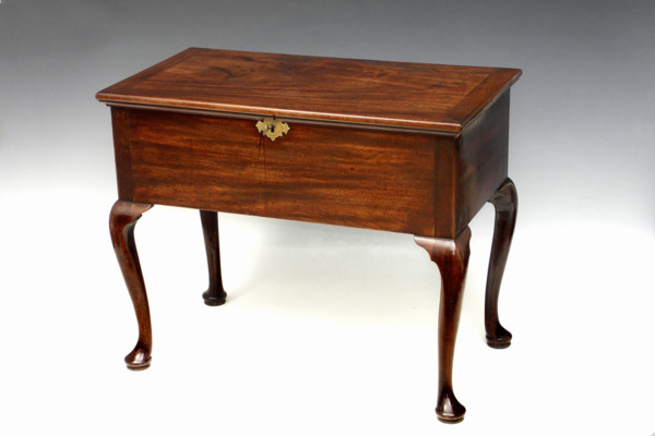 A George II Period Mahogany Chest on Cabriole Legs A George II Period Mahogany Chest on Cabriole Legs