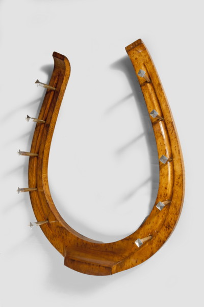 A Late 19th Century Carved Oak Whip Rack A Late 19th Century Carved Oak Whip Rack