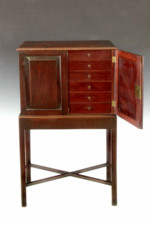 A Mid-18th Century Collector's Cabinet on Stand
