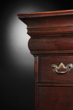 A Rare Early 18th Century Mahogany Tallboy