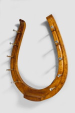 A Late 19th Century Carved Oak Whip Rack A Late 19th Century Carved Oak Whip Rack