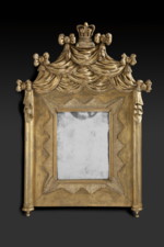 A George IV Period Carved Giltwood Mirror in the manner of Marsh and Tatham A George IV Period Carved Giltwood Mirror in the manner of Marsh and Tatham