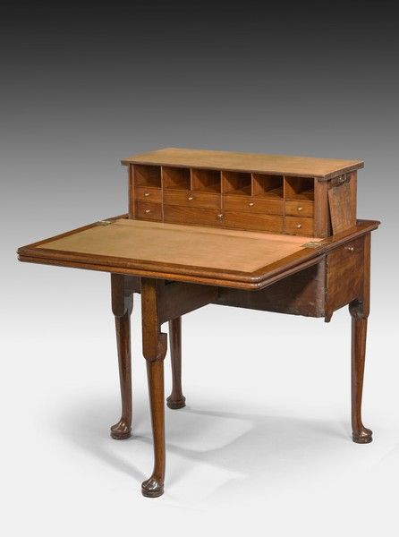A fine and rare George II period mahogany harlequin table. A fine and rare George II period mahogany harlequin table.